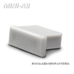 Endkappe für Profil "MINI-AB" silber