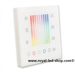 Sys-One 4 Zonen Funk-Wand-Controller, RGB+W, weiß